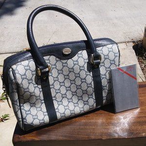 Vintage Gucci - Gucci Plus - GG Plus- Top Handle Bag / Boston Bag